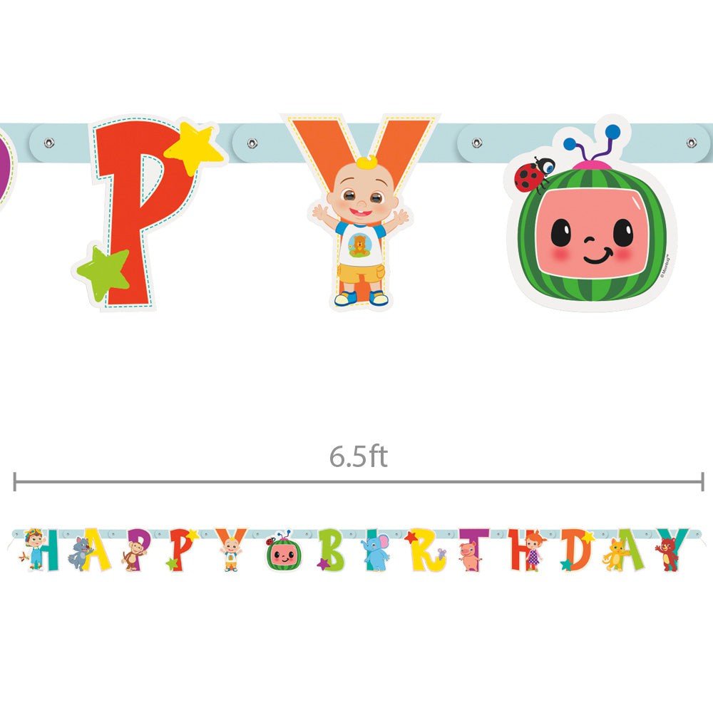 Cocomelon Birthday Banner 6.5ft