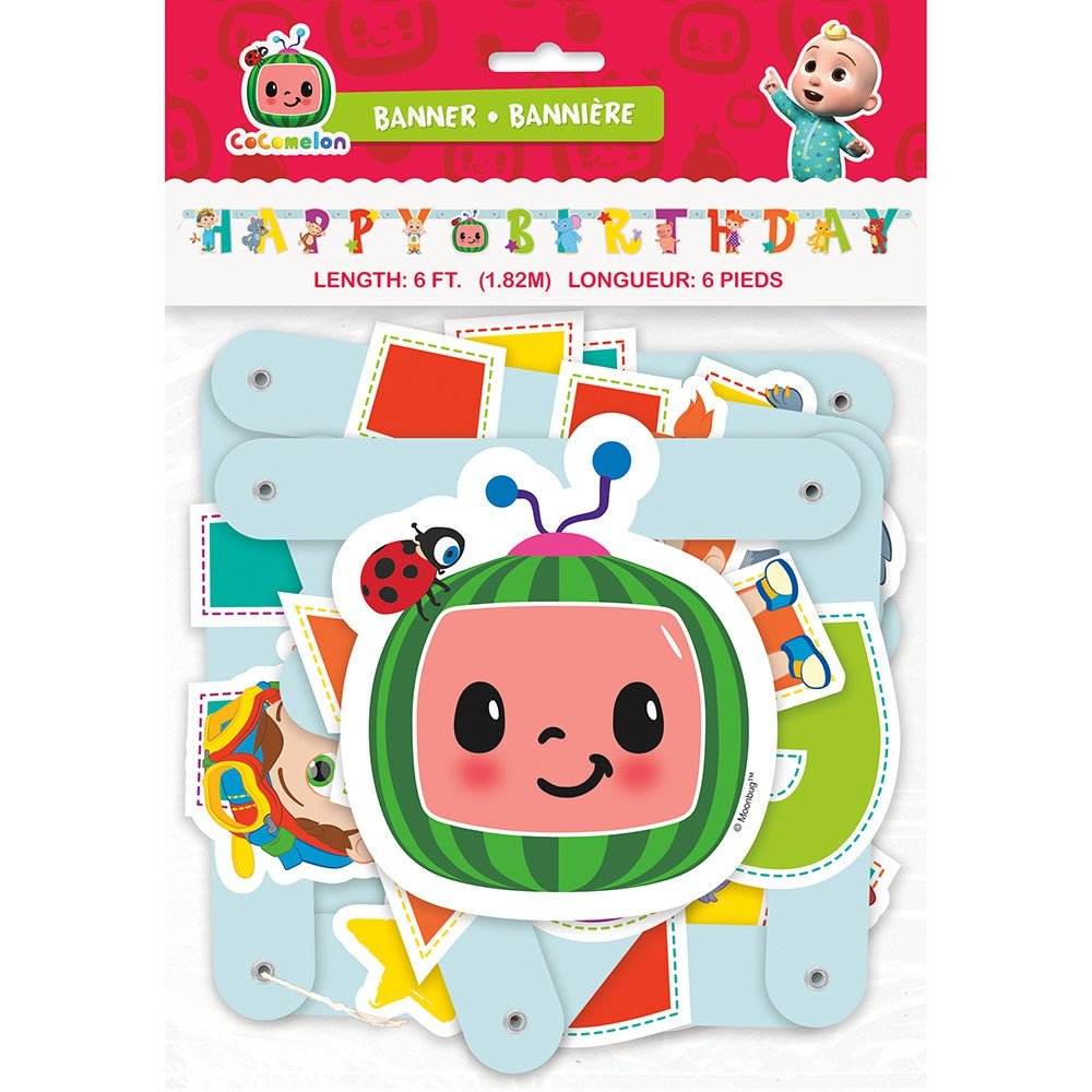 Cocomelon Birthday Banner 6.5ft
