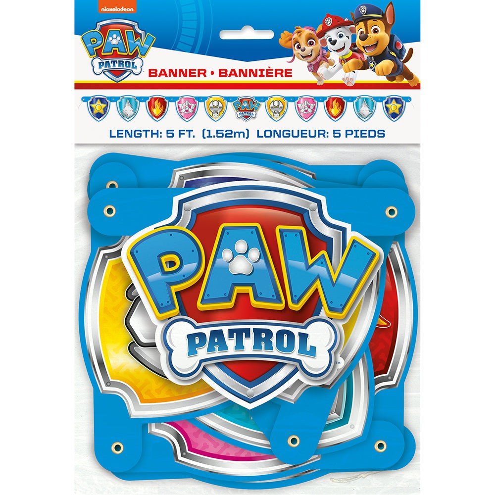 Paw Patrol Birthday Banner 6.5ft