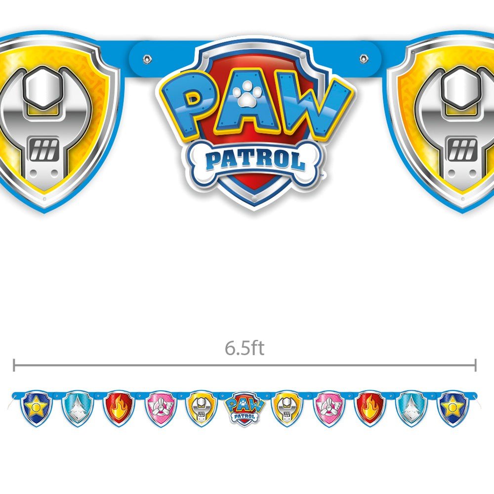 Paw Patrol Birthday Banner 6.5ft