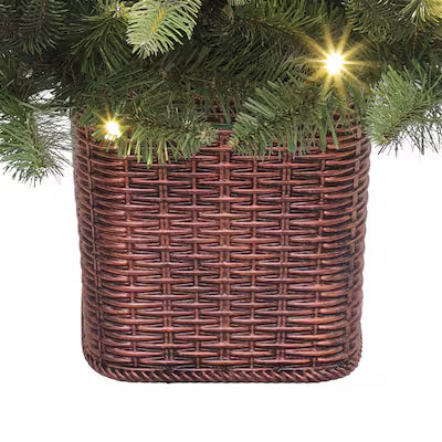 Holiday Living 4.5-ft Everett Grand Pre-Lit Christmas Tree with Color-Changing LED Lights