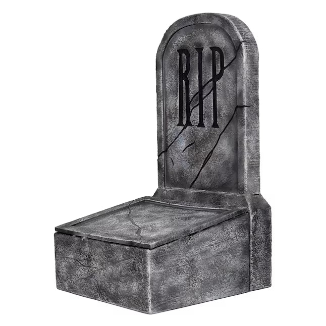 Haunted Living 3-ft Pop Up Skeleton in Tombstone Motion Activated Lighted Animatronic Halloween Prop