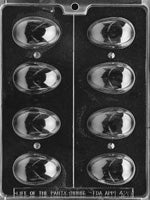 3D প্লেইন এগস চকোলেট মোল্ড