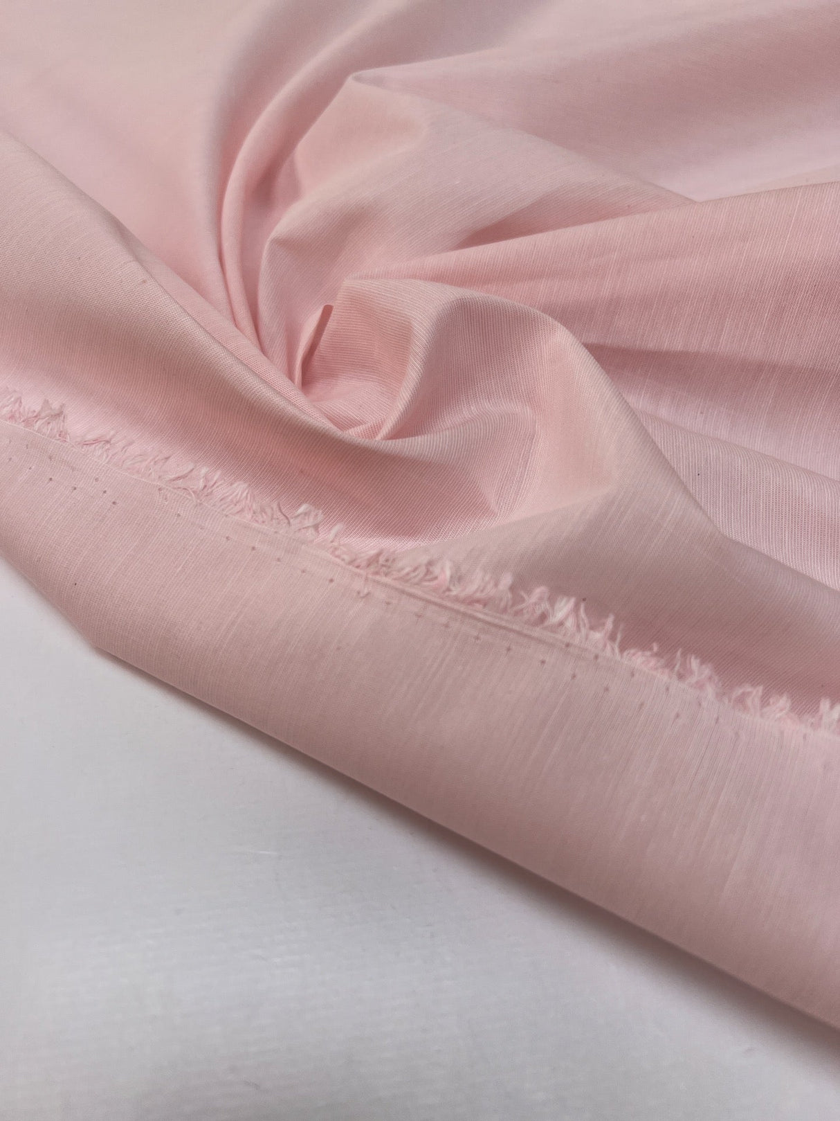 Linen Rep Weave Fabric Pink Shades