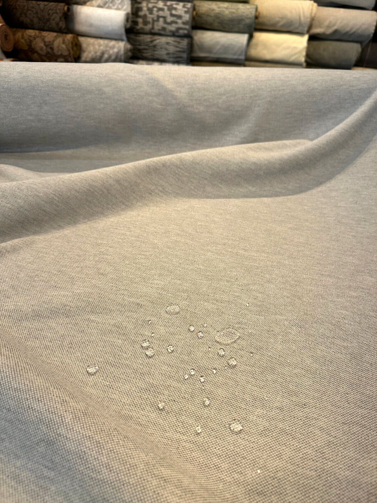 Sunbrella Marine Tuck Gray Dust Acrylic Fabric - Gray Dust, 65" Width (1 Yard)