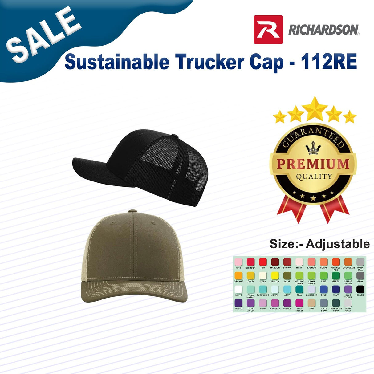 Richardson® Sustainable Trucker Cap