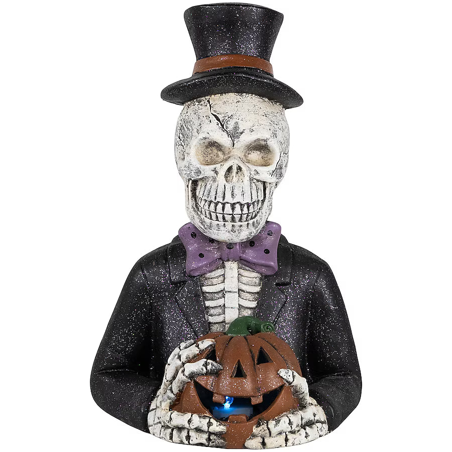 Northlight 23.5-in Freestanding Lighted Skeleton Halloween Decoration with LED Lights