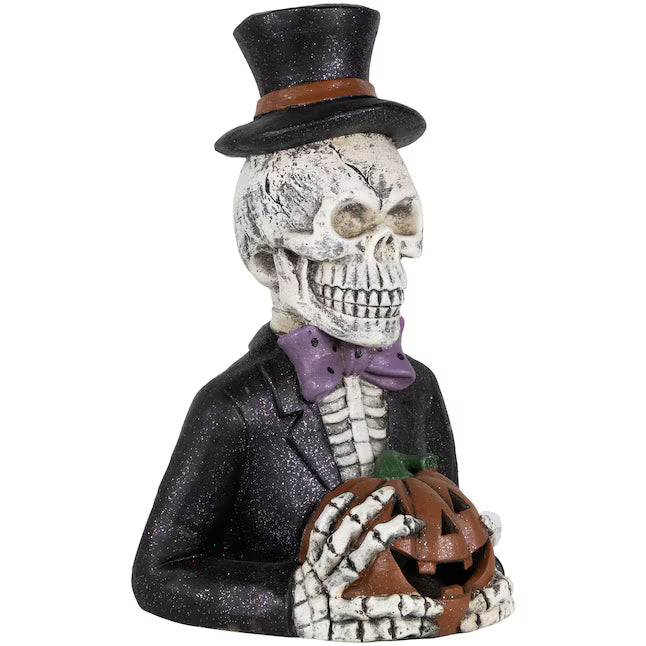 Northlight 23.5-in Freestanding Lighted Skeleton Halloween Decoration with LED Lights
