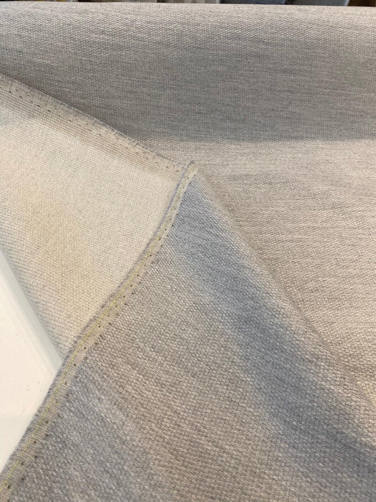 Sunbrella Acrylic Fabric - Outdoor Pique Gravel Gray, 54" Width (1 Yard)