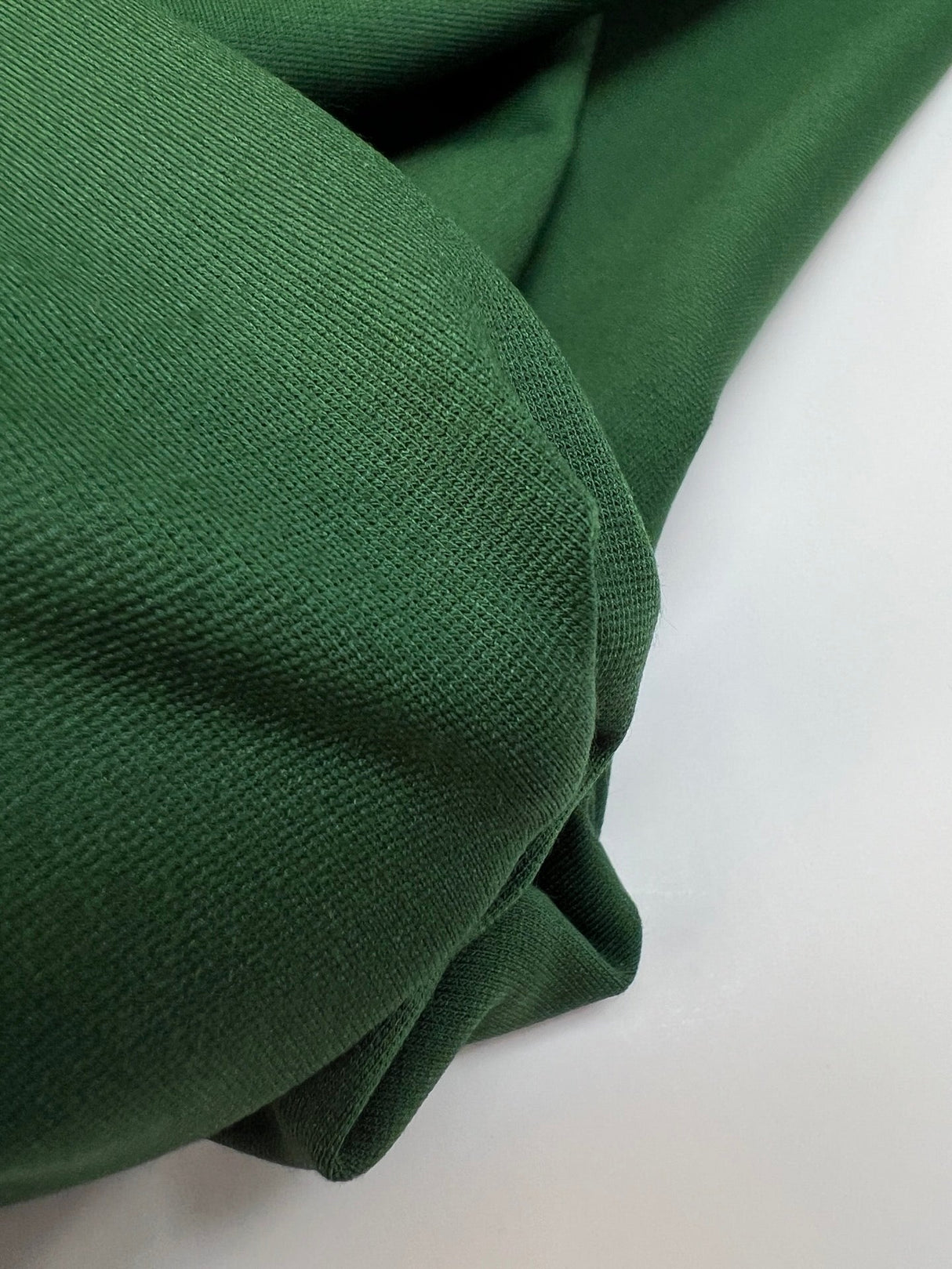 Cotton Rib Knit Green
