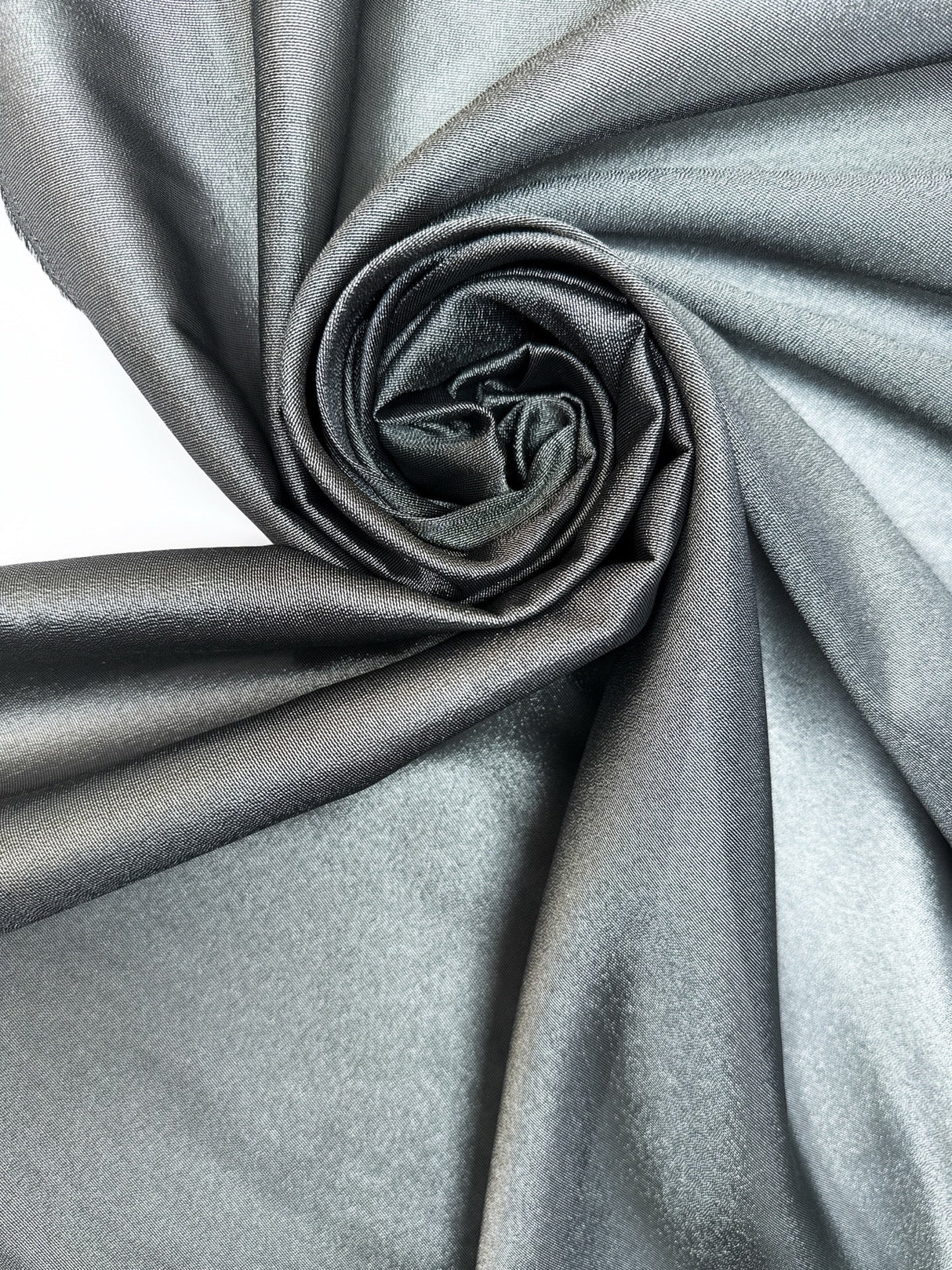 Silk Lurex Fabric Silver