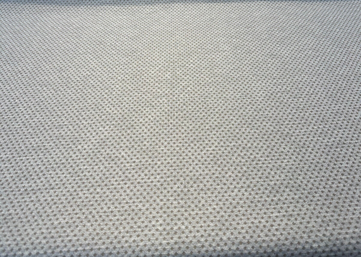Sunbrella Dot Gray Putty 3D Acrylic Fabric - Gray Putty Dot Pattern, 61" Width (By The Yard)