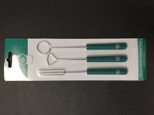 Dipping Tool - Metal with Silicone Handles - 3 Pack