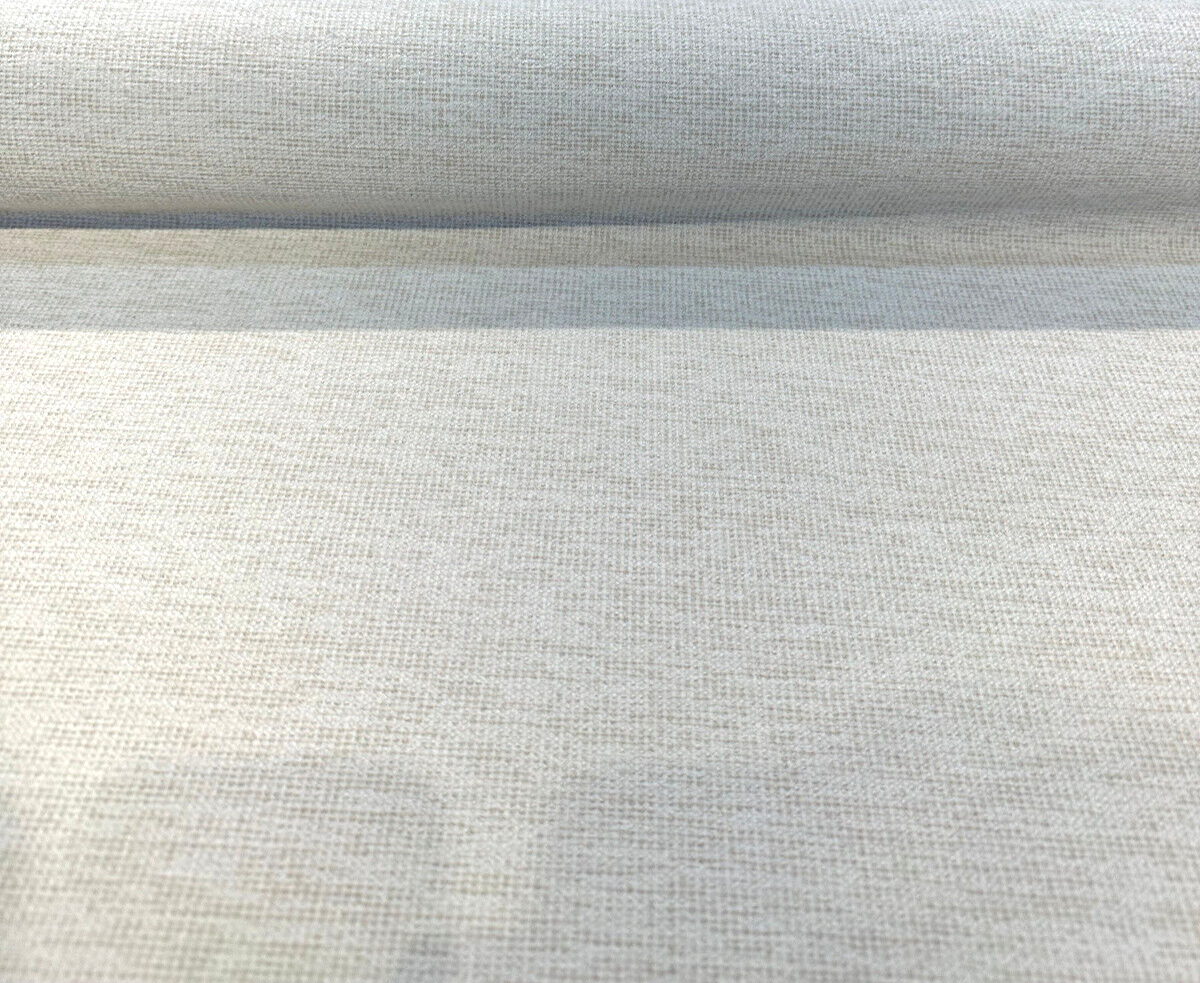 Crypton Performance Verdure Natural Polyester Fabric - Verdure Pattern, Natural Color, 56" Width (1 Yard)