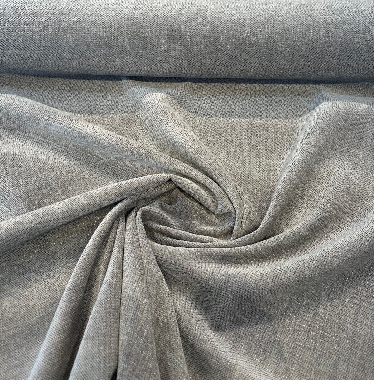 Crypton Performance Chenille Fabric - Gray Disco Slate, 54" Width (1 Yard)