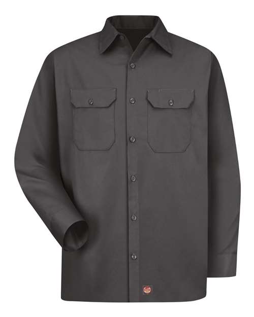 Red Kap Men's Tall Utility Long Sleeve Work Shirt