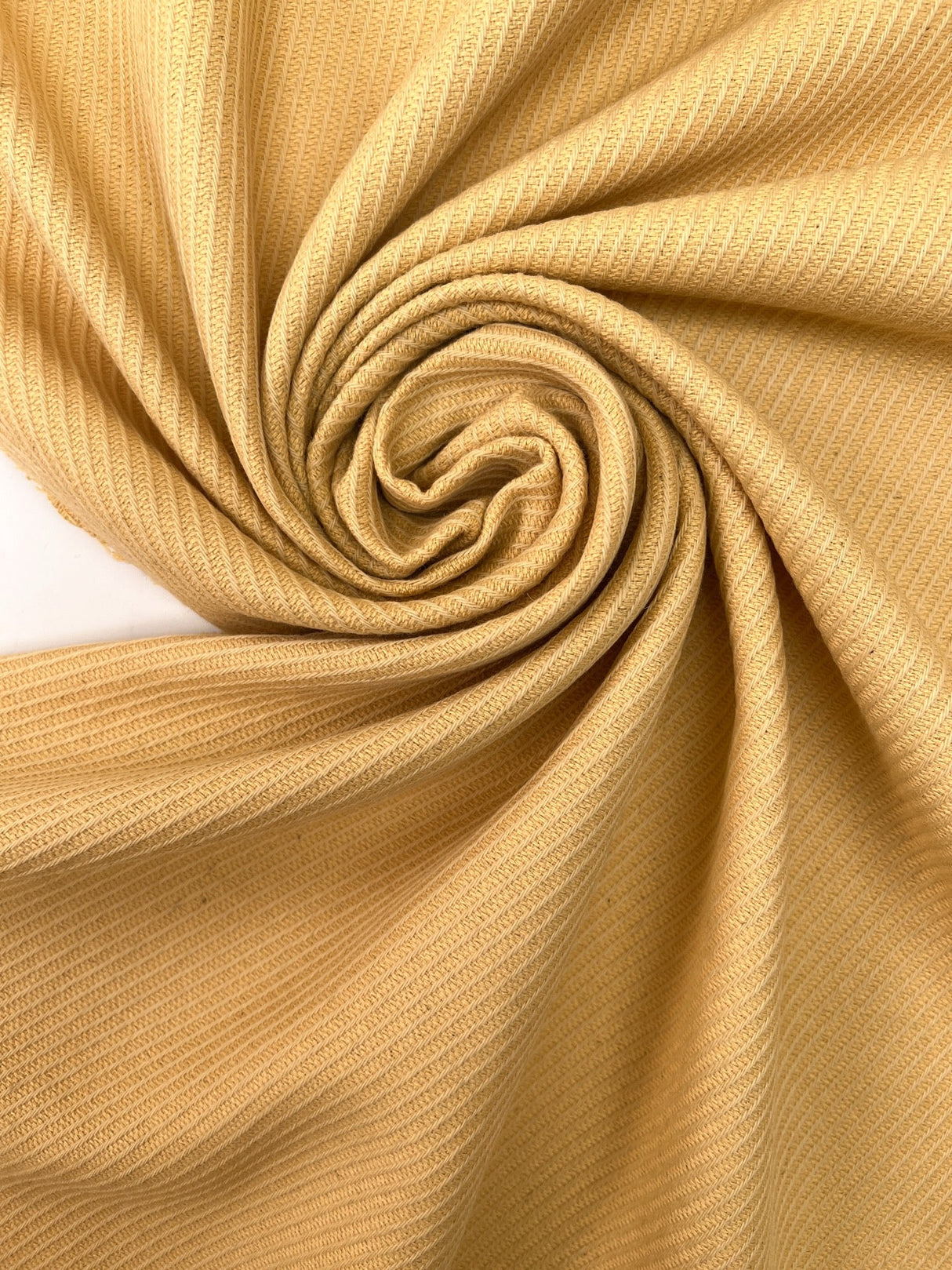 Cotton Wool Twill Fabric Yellow Shades