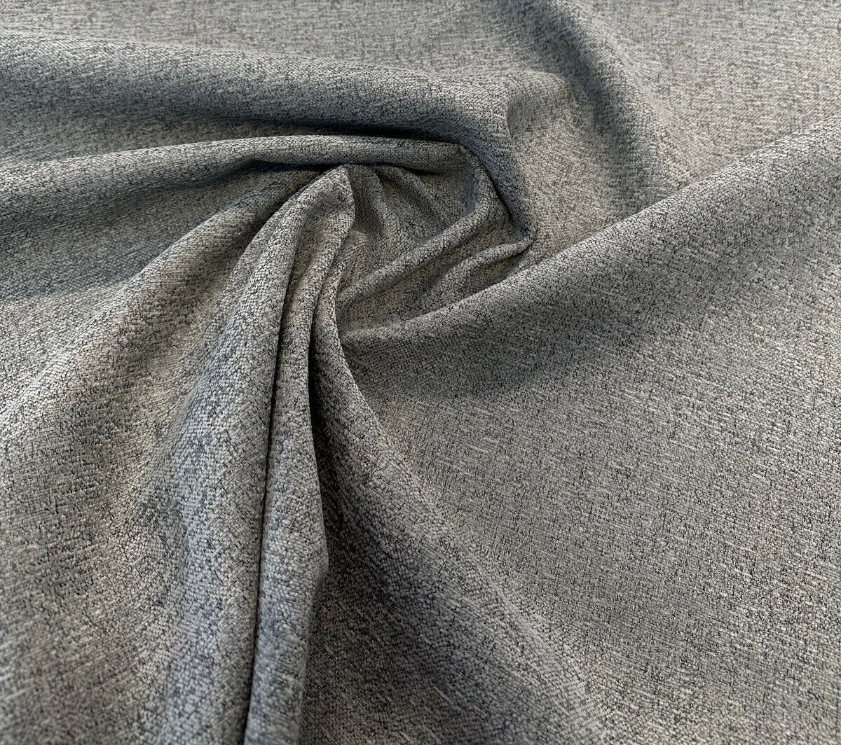 Badlands Steel Gray Chenille Upholstery Fabric - Steel Gray, Chenille, 54" Width (1 Yard)