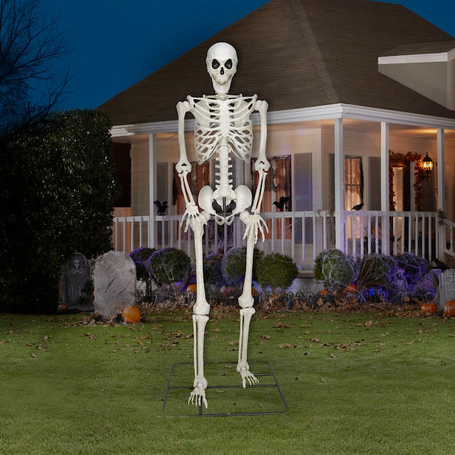 Haunted Living 10ft Poseable Skeleton Decoration Best For Halloween Decoration