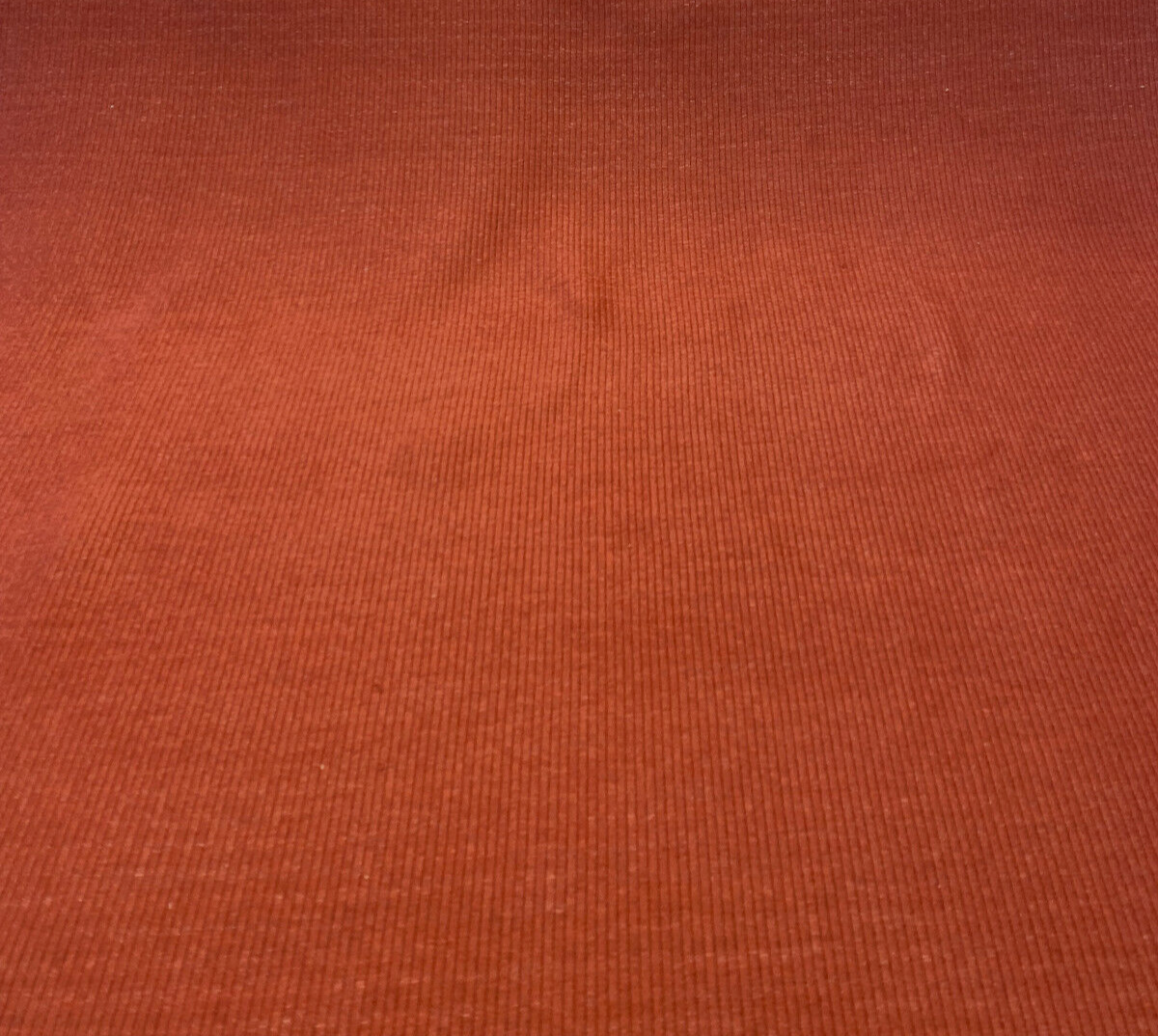 Sunbrella Acrylic Fabric - Red Brick Thin Stripes, 54" Width (1 Yard)
