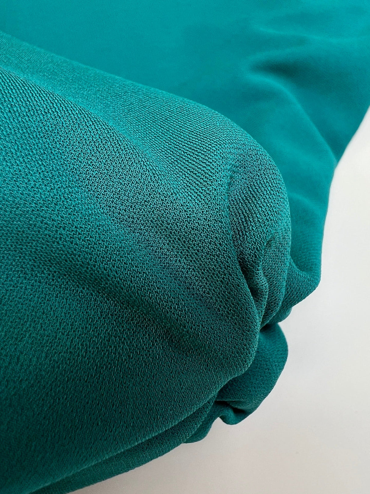 Viscose Stretch Knitted Fabric Green Blue