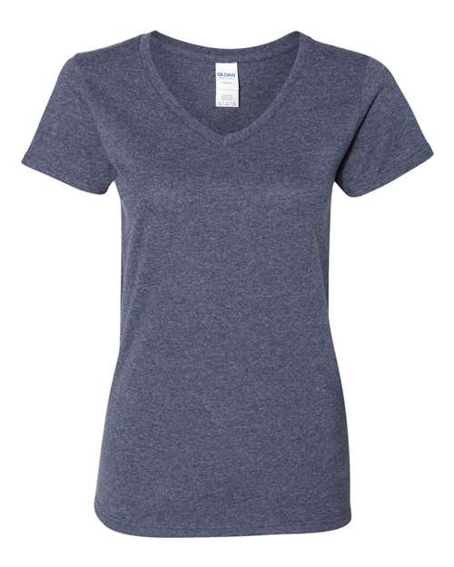 Gildan® Women’s Heavy Cotton V-Neck Short Sleeve T-Shirt