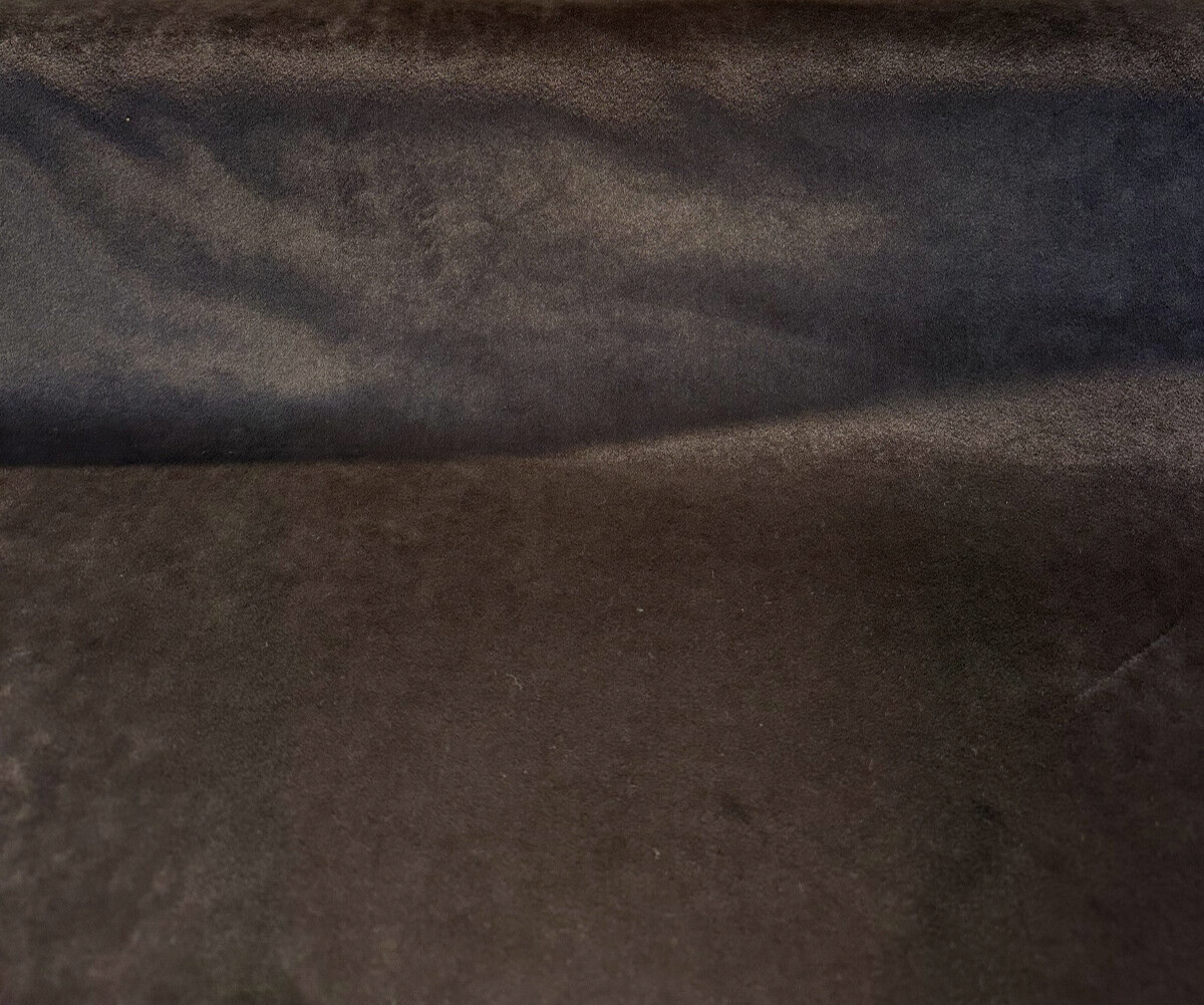 Marino Mink Velvet Upholstery Fabric - Mink, Velvet Pile, 56" Width (1 Yard)