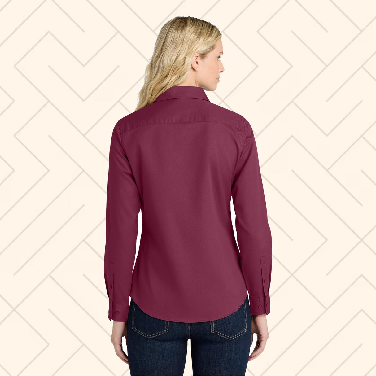 Port Authority® Women's Long Sleeve Easy Care Shirt