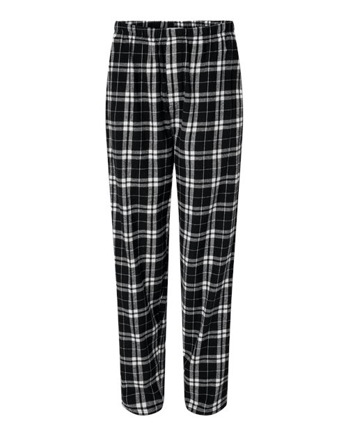 Boxercraft® Men’s Harley Flannel Pants Double-Brushed Cotton, Elastic Waist & Plaid Design