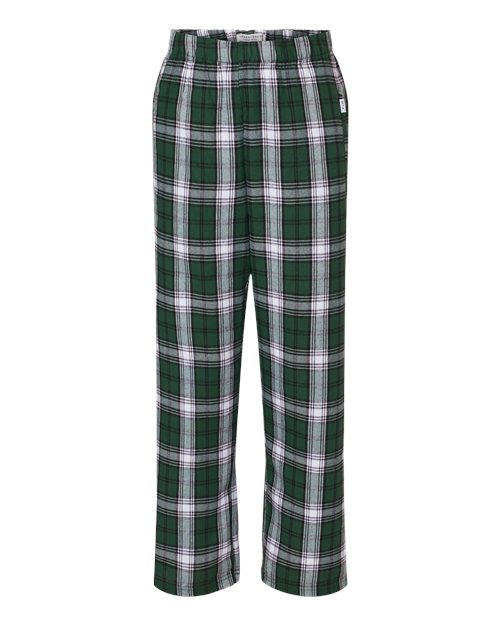 Boxercraft® Youth Flannel Pants Soft Brushed Cotton, Elastic Waist & Relaxed Fit