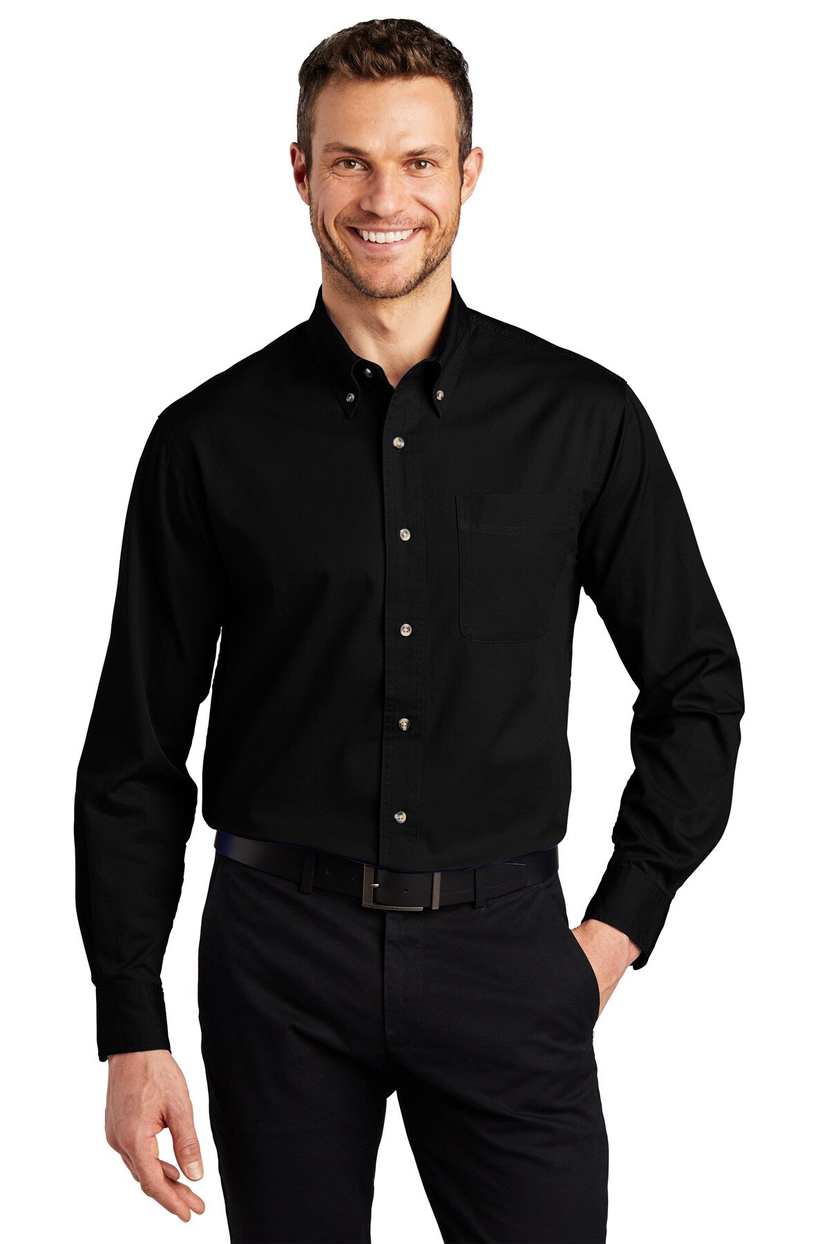 Port Authority® Long Sleeve Twill Shirt