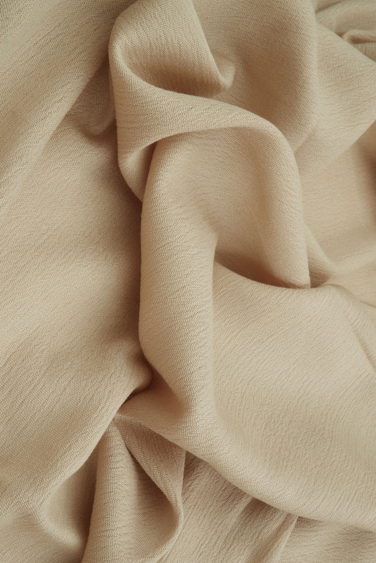 Rayon Crepon Woven Solid Fabric