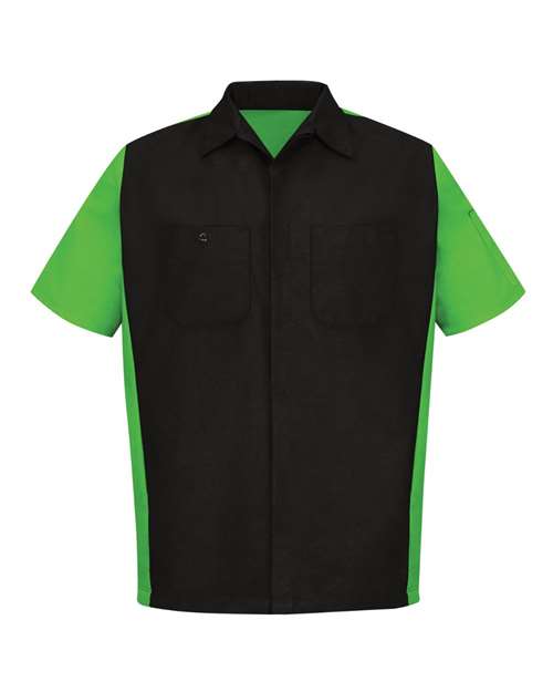 Red Kap Men's Tall Short Sleeve Automotive Crew Shirt
