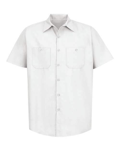 Red Kap Men's Tall Industrial Short Sleeve Work Shirt