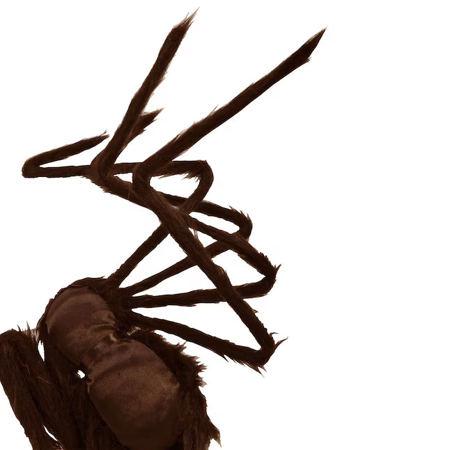 Haunted Living 30-in Posable Hairy Spider Decoration Halloween Prop