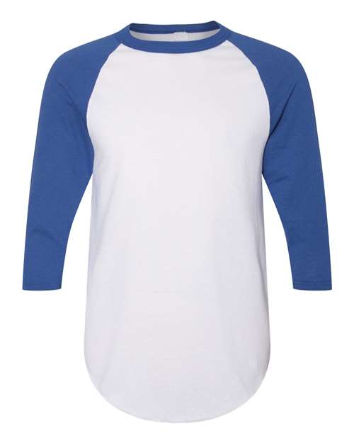 Augusta Sportswear Unisex Three-Quarter Raglan Sleeve Baseball Jersey T-Shirt