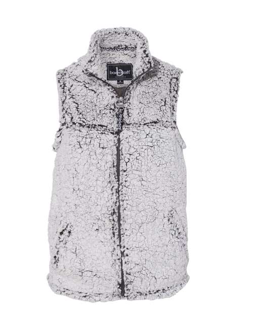 Boxercraft Women's Sherpa Full-Zip Vest