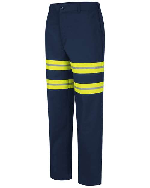 Red Kap Men's Enhanced Visibility Dura-Kap Industrial Pants