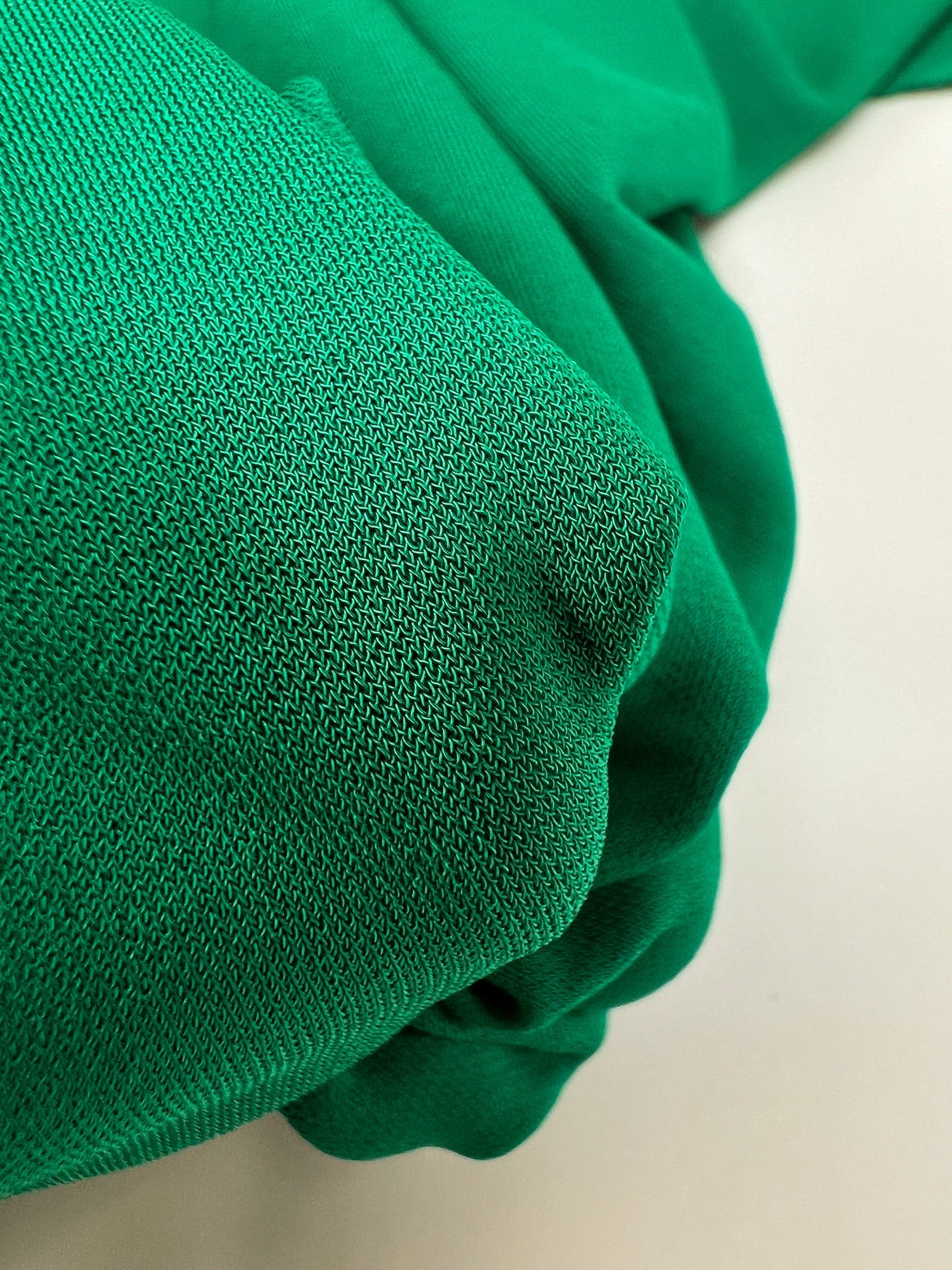 Cotton Knit Fabric Green