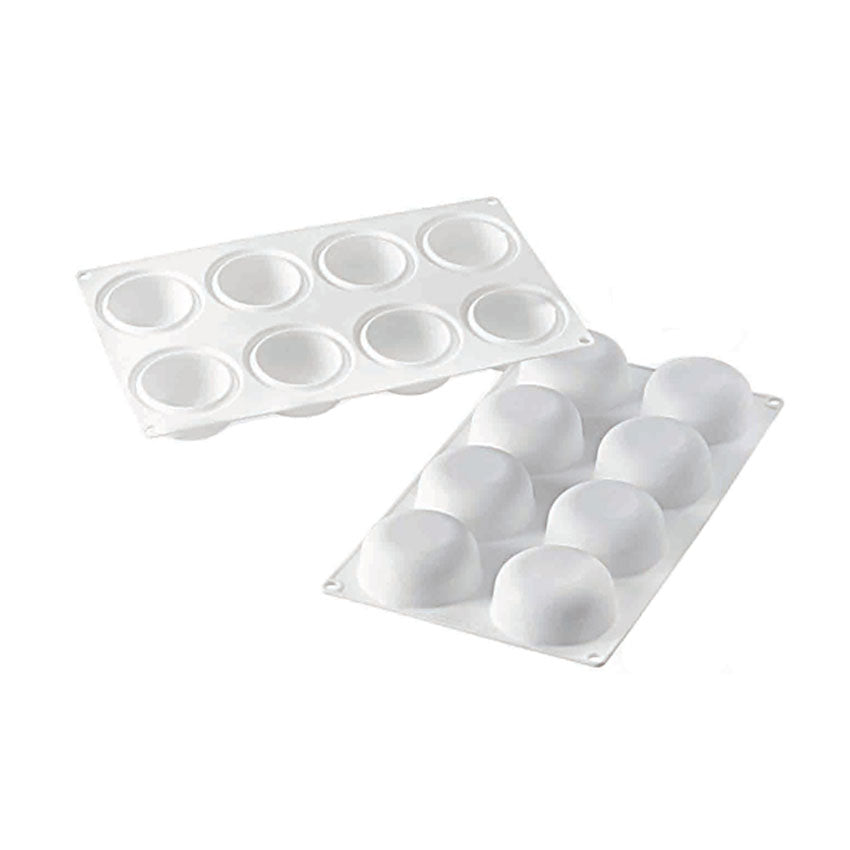 Silikomart Flexible Silicone Bakeware, "Stone" 2.9 Oz (85ml)