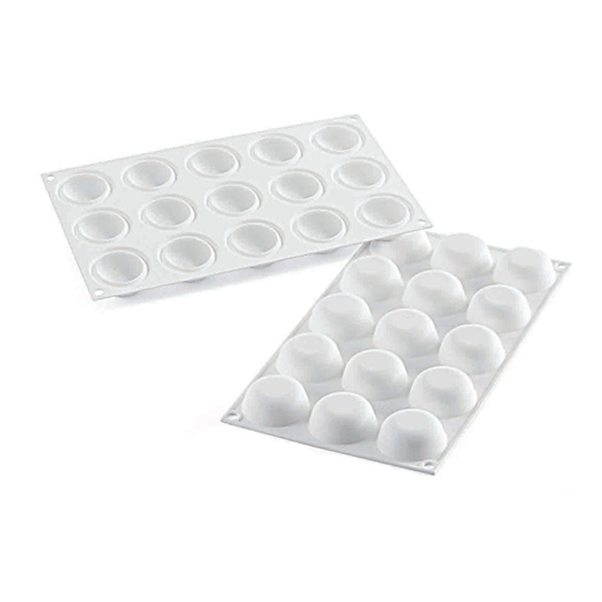 Silikomart Flexible Silicone Bakeware, "Globe" 0.9 Oz (26ml)
