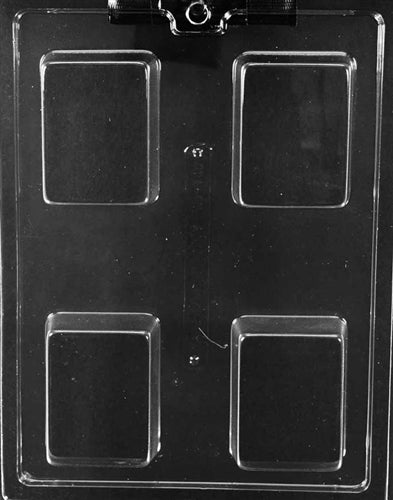 প্লেইন ক্রিস্প ট্রিট বার চকোলেট মোল্ড