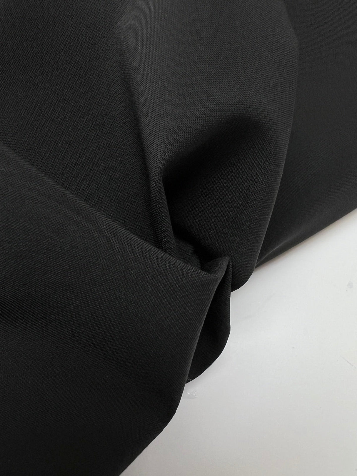 Black Polyamide Elastane Woven