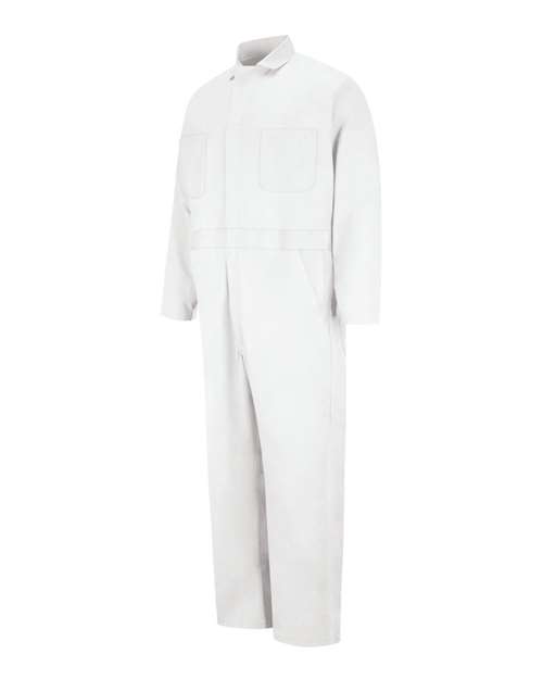 Red Kap Men's Tall Button-Front Cotton Coverall