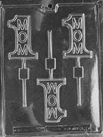 #1 Mom Lolly Chocolate Mold - LPD065