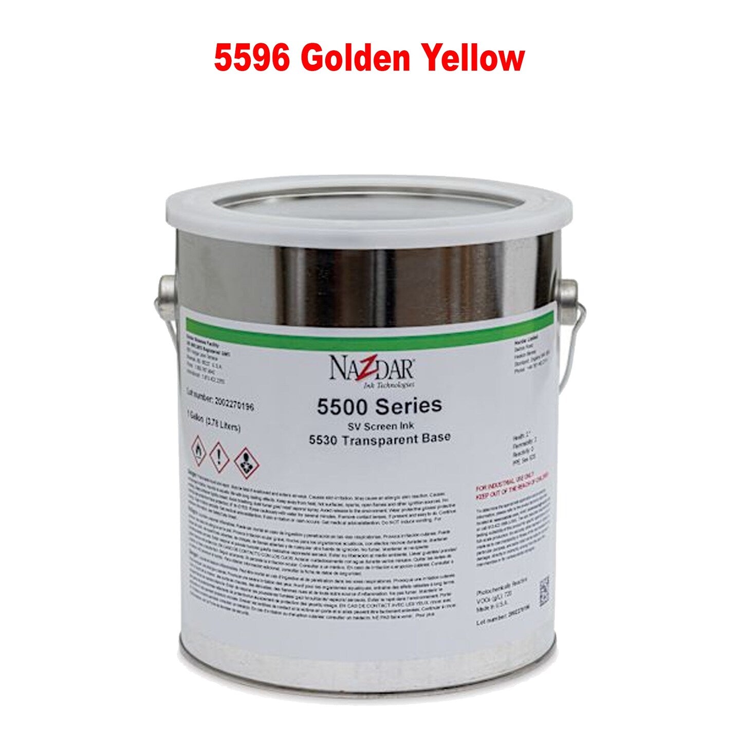 Nazdar Flat Poster Screen Ink