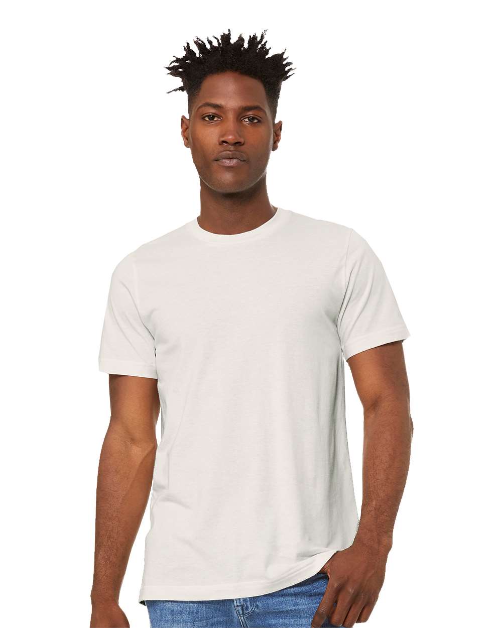 BELLA + CANVAS® Men’s Premium Jersey Crewneck Short Sleeve Tee for Everyday Wear
