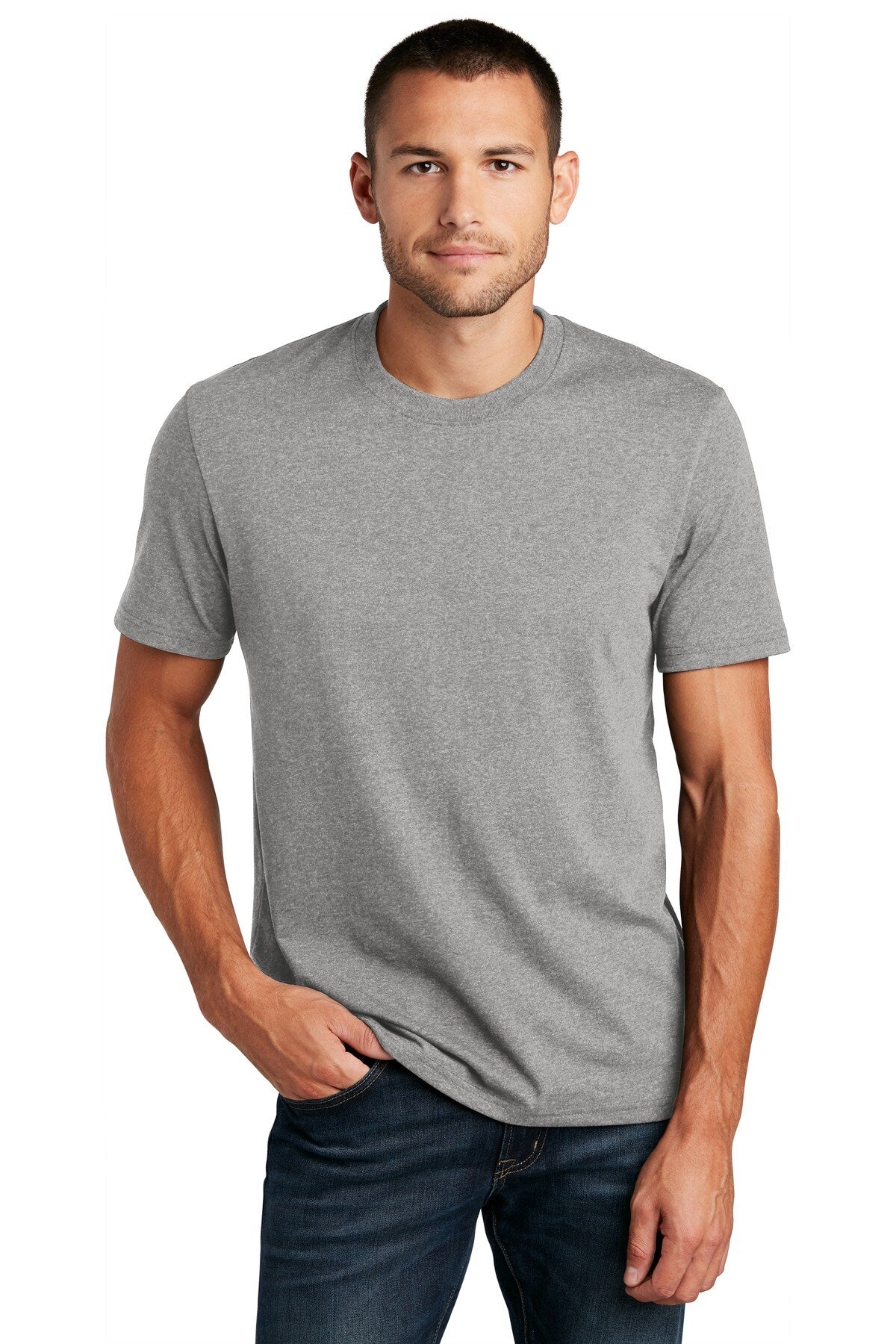 District® Re-Tee Mens Recycled Cotton T-Shirt Soft Eco Friendly Tee