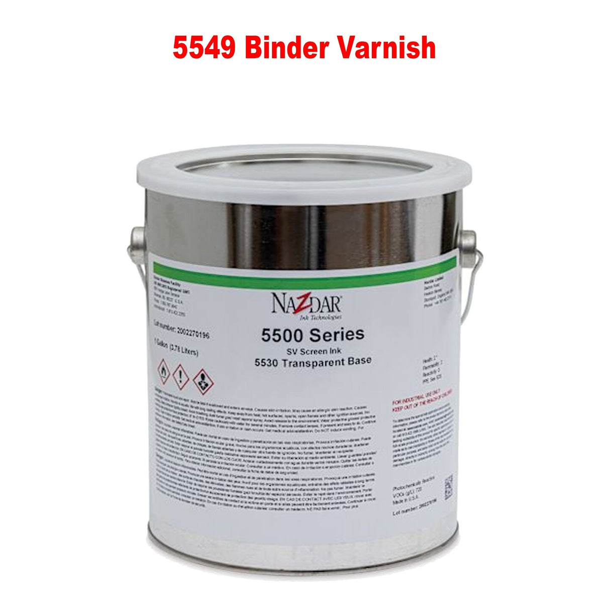 Nazdar Flat Poster Screen Ink