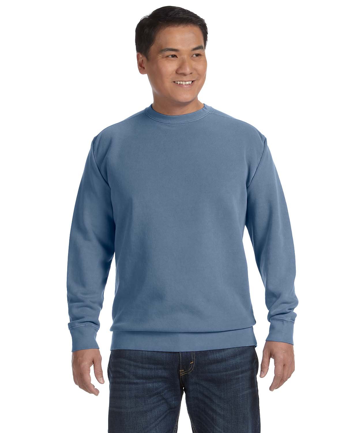Comfort Colors® Crewneck Long Sleeve Sweatshirt